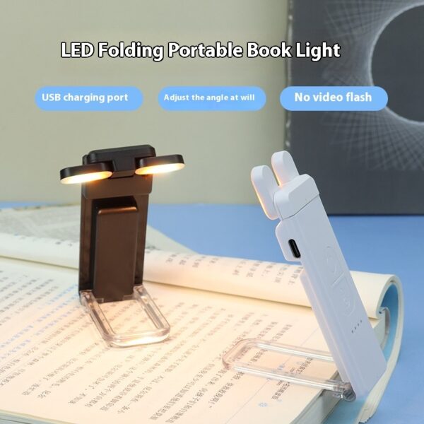 Biswitch Reading Book Clip Lamp Usb Charging Small Night Lamp - Image 4