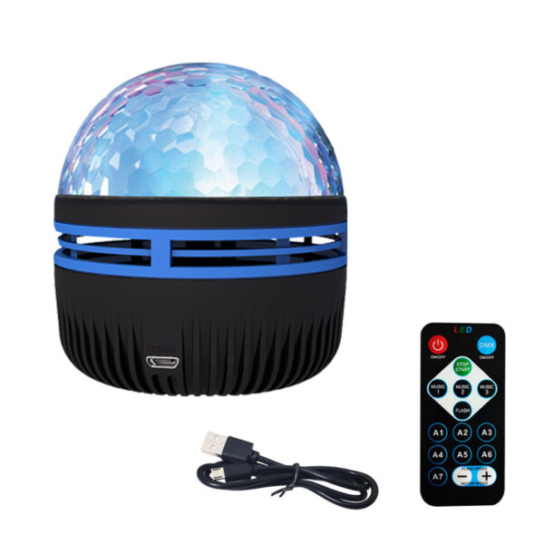 Remote Control Water Ripple Starry Sky Airdrop Small Night Lamp - Image 7