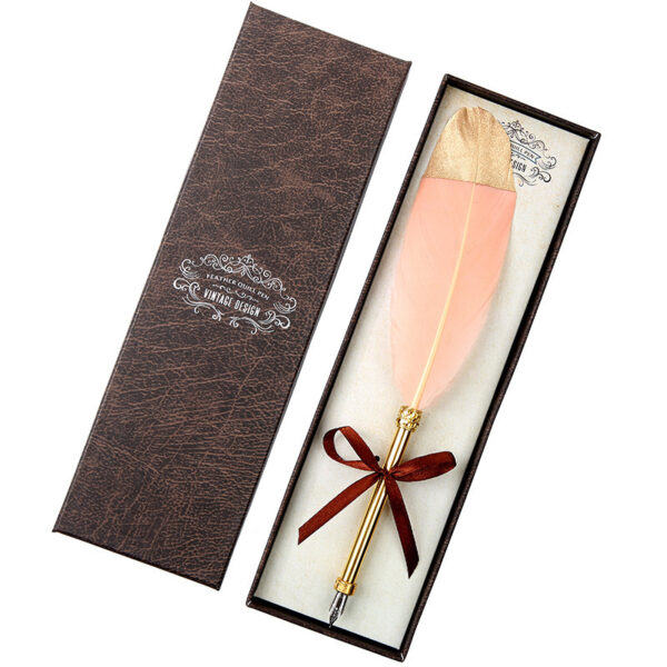 European Retro Feather Pen Gift Box - Image 10