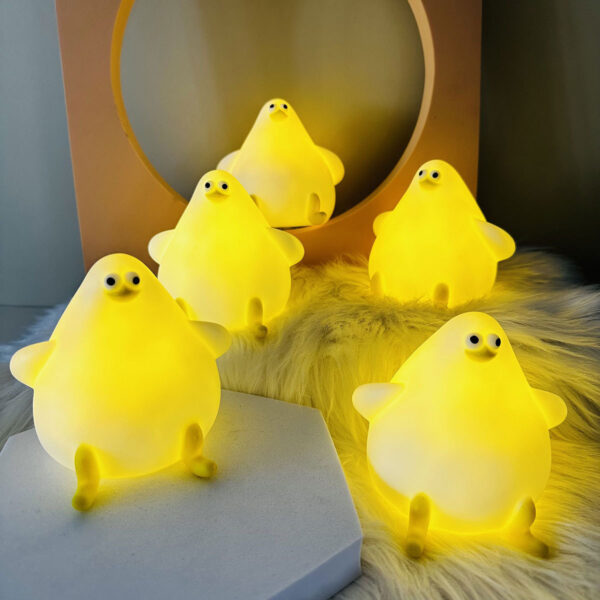 LED Small Night Lamp Mute Light Cute Bedside Lamp - Image 2