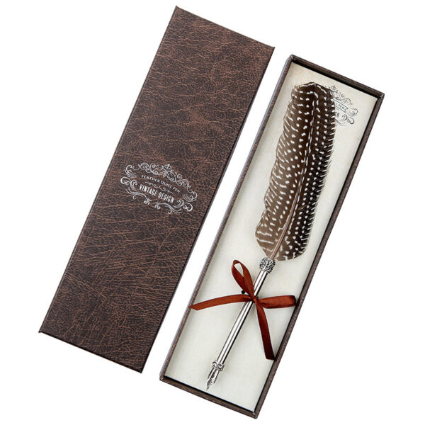 European Retro Feather Pen Gift Box - Image 5