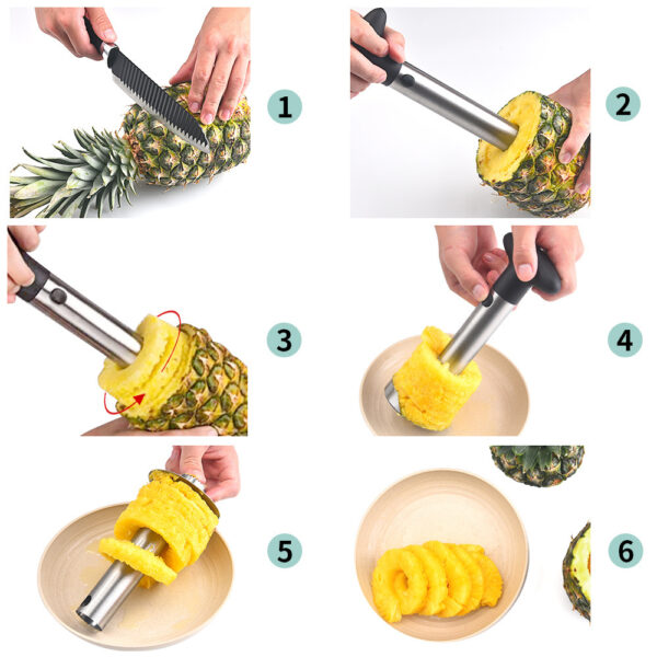 Spot Stainless Steel Pineapple Corer-Pineapple Solution - Image 5