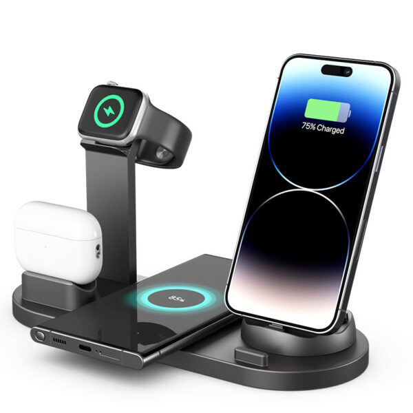 Mobile Phone Wireless Charger Headset Recharge Stand Watch Stand - Image 4