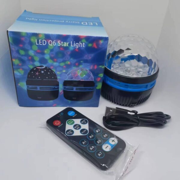 Remote Control Water Ripple Starry Sky Airdrop Small Night Lamp - Image 3