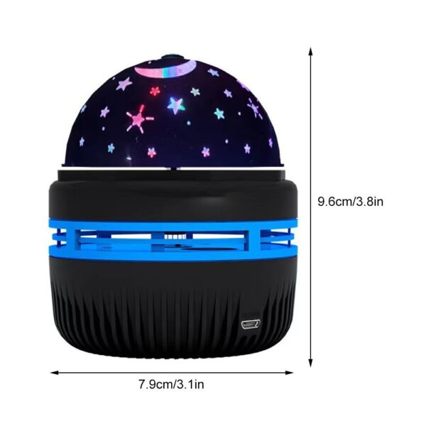 Remote Control Water Ripple Starry Sky Airdrop Small Night Lamp - Image 10