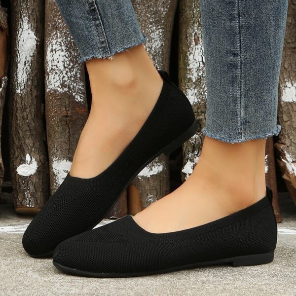 Women's Loafers Casual Slip On Mesh Shoes Flats - Image 4