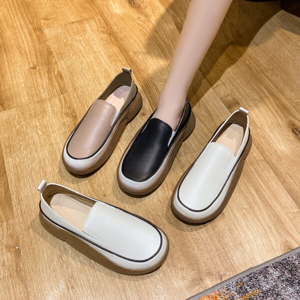 Women's Loafers Comfortable Slip-on Flats Shoes - Image 8