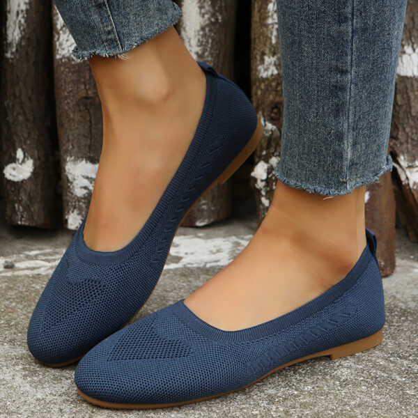 Women's Loafers Casual Slip On Mesh Shoes Flats - Image 8