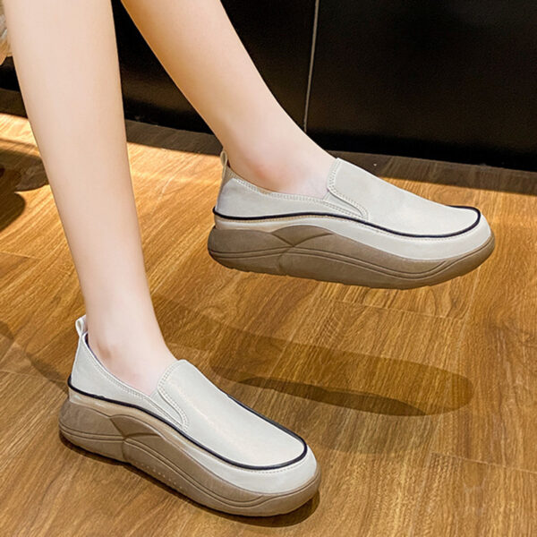 Women's Loafers Comfortable Slip-on Flats Shoes - Image 3