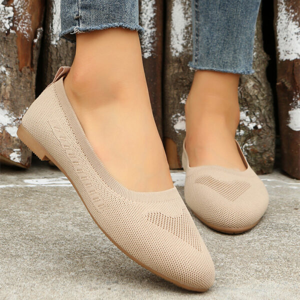 Women's Loafers Casual Slip On Mesh Shoes Flats - Image 6